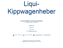 Tablet Screenshot of liqui-technik.com